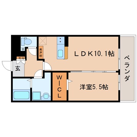 静岡駅 バス13分  見瀬Daiichi-TV入口下車：停歩3分 4階の物件間取画像
